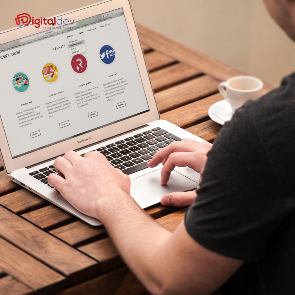 Web Design – Krijimi i Identitetit Tuaj Digjital me DigitalDev